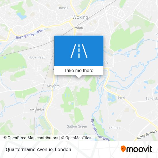 Quartermaine Avenue map