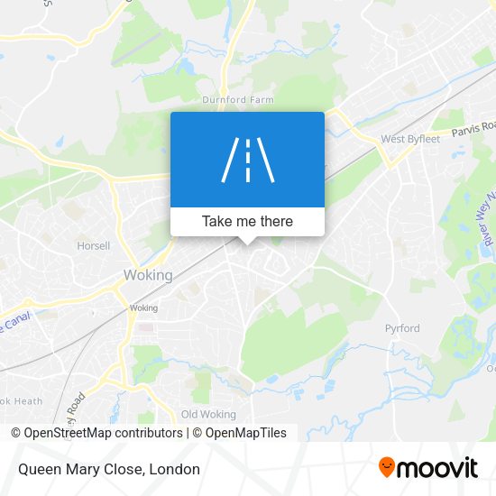 Queen Mary Close map