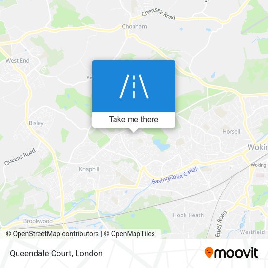 Queendale Court map
