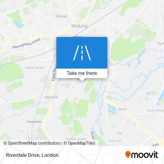 Riverdale Drive map