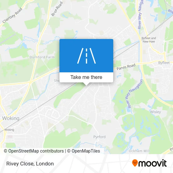 Rivey Close map