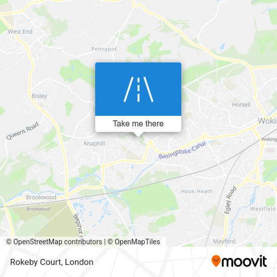 Rokeby Court map