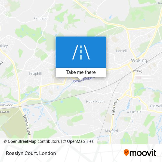 Rosslyn Court map