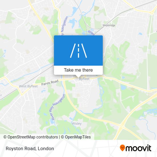Royston Road map