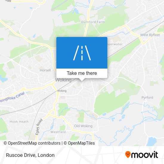 Ruscoe Drive map