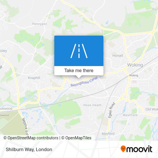 Shilburn Way map