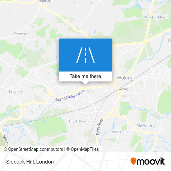 Slocock Hill map