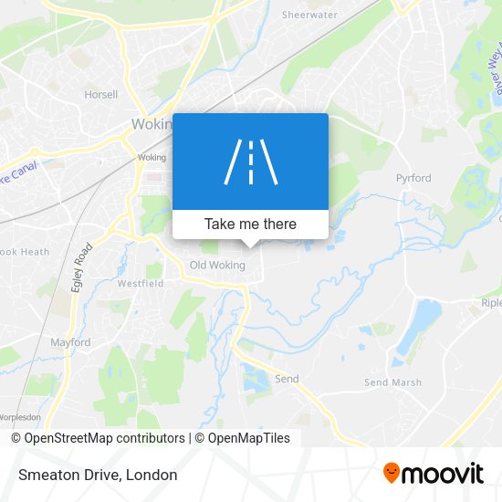 Smeaton Drive map