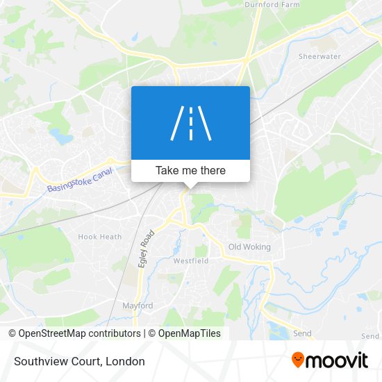 Southview Court map