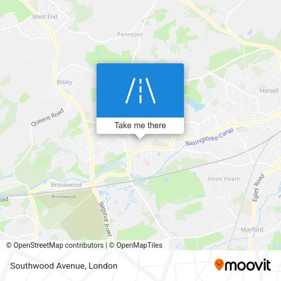 Southwood Avenue map