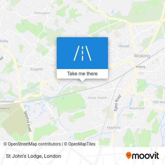 St John's Lodge map