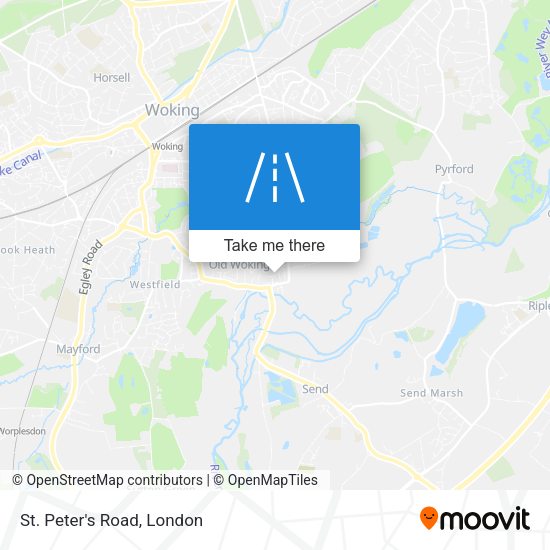 St. Peter's Road map