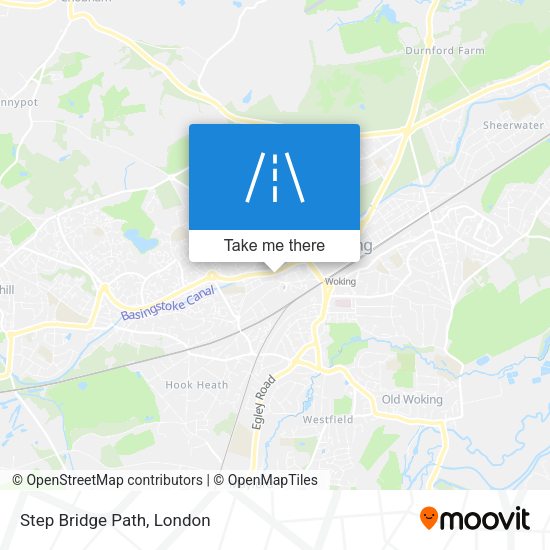 Step Bridge Path map