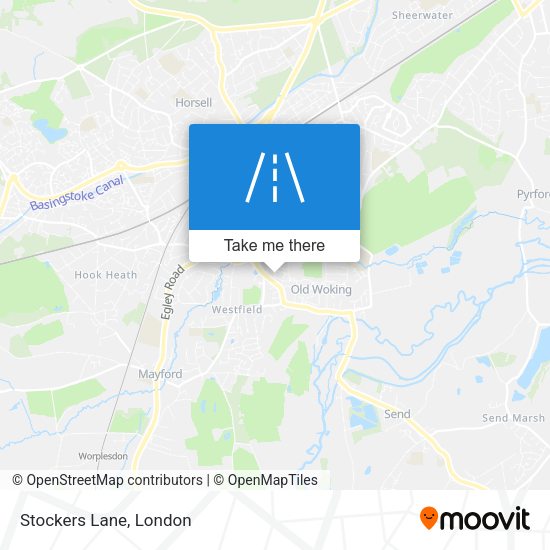 Stockers Lane map