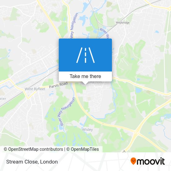 Stream Close map