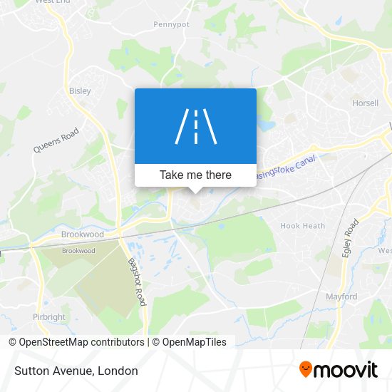 Sutton Avenue map