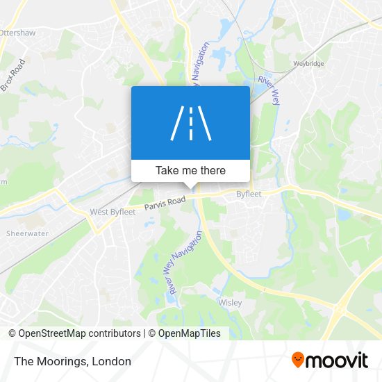The Moorings map