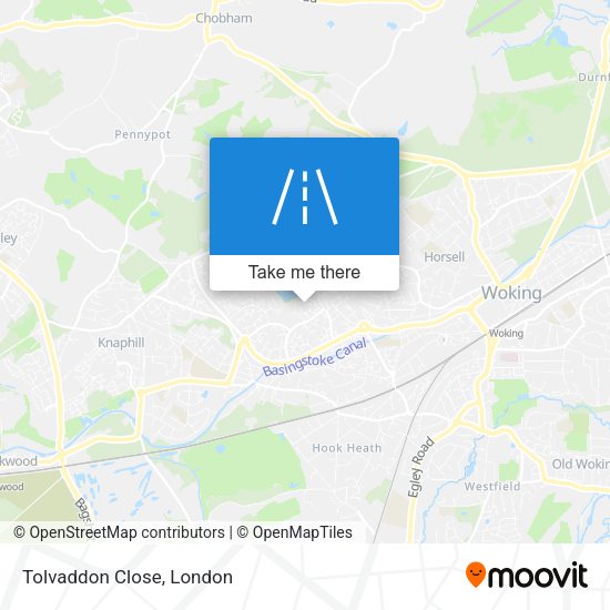 Tolvaddon Close map