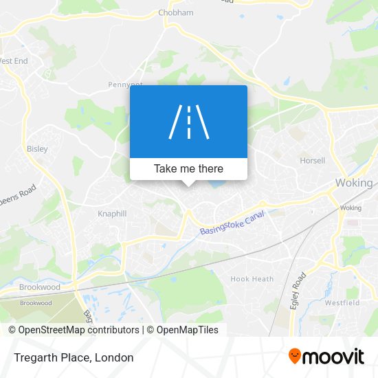 Tregarth Place map