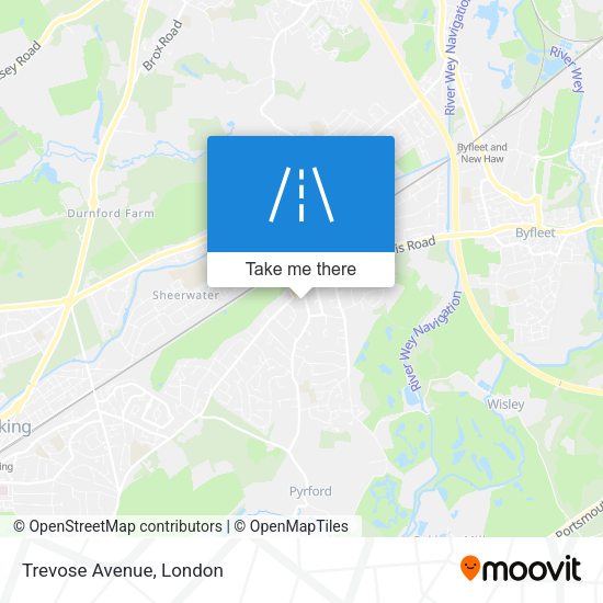 Trevose Avenue map