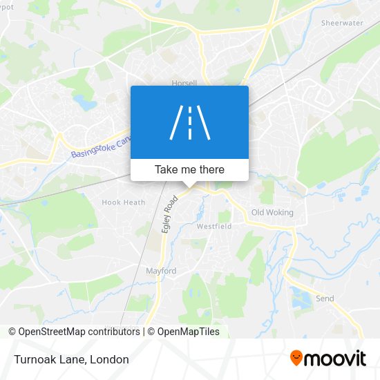 Turnoak Lane map