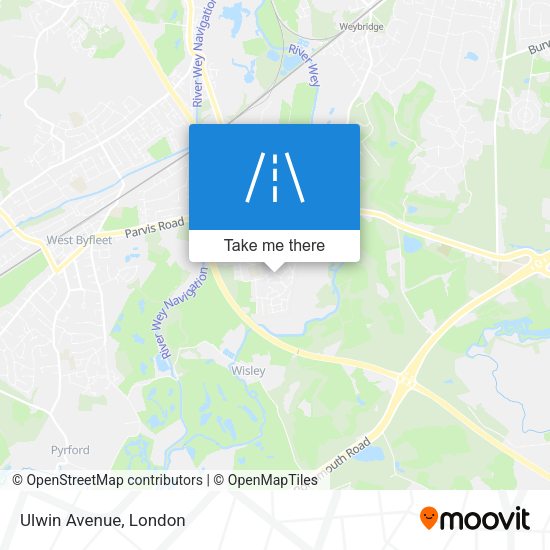 Ulwin Avenue map