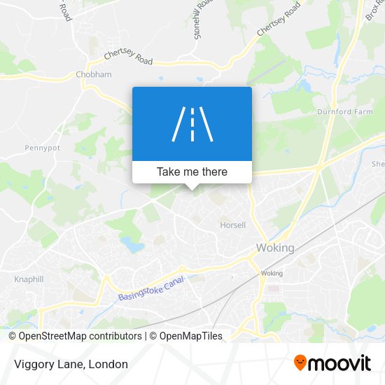 Viggory Lane map