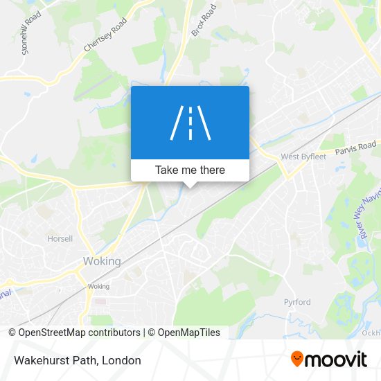 Wakehurst Path map