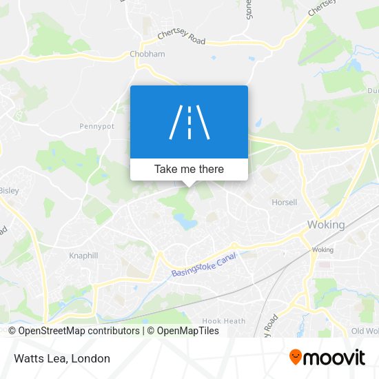 Watts Lea map