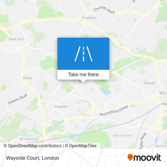 Wayside Court map