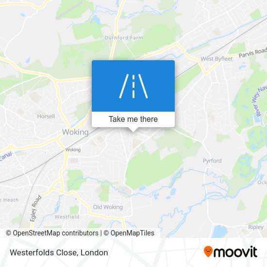Westerfolds Close map