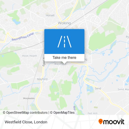 Westfield Close map
