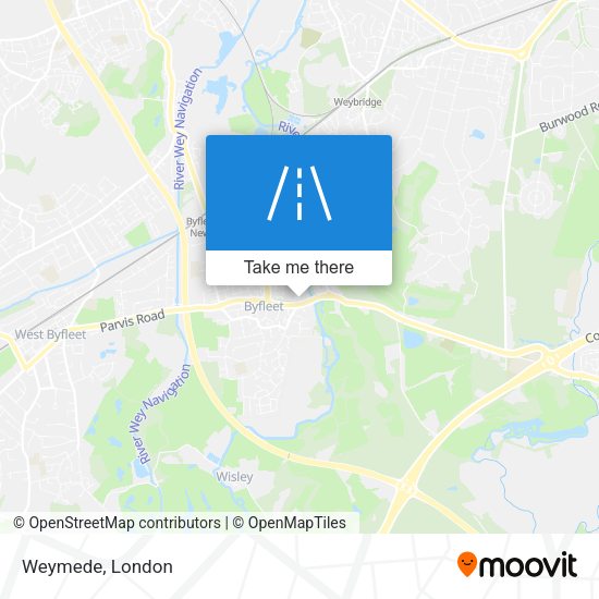 Weymede map