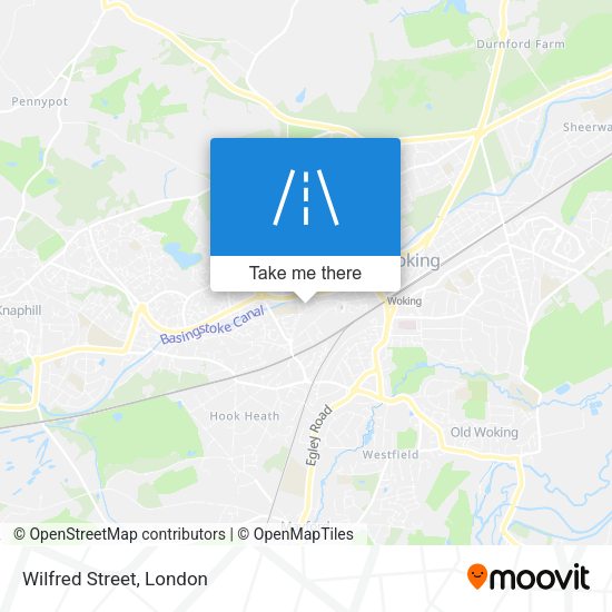 Wilfred Street map