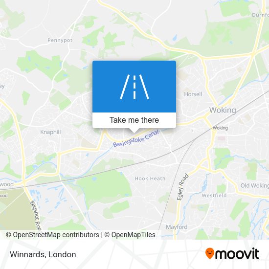 Winnards map