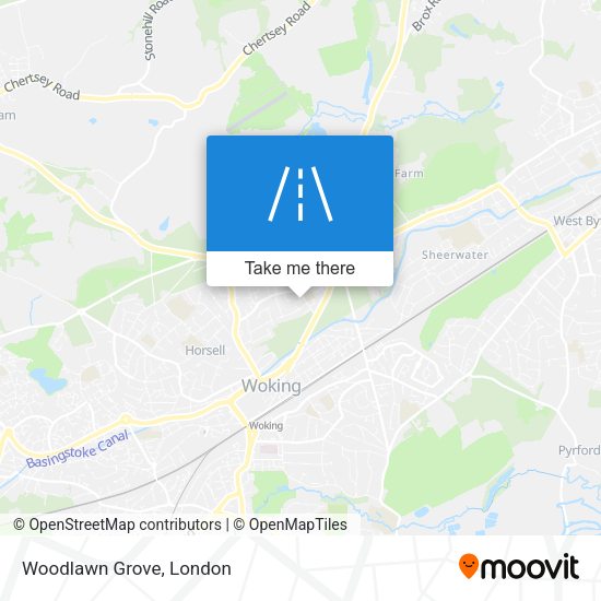 Woodlawn Grove map