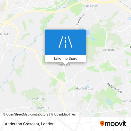 Anderson Crescent map