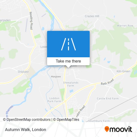 Autumn Walk map