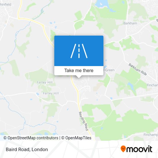 Baird Road map