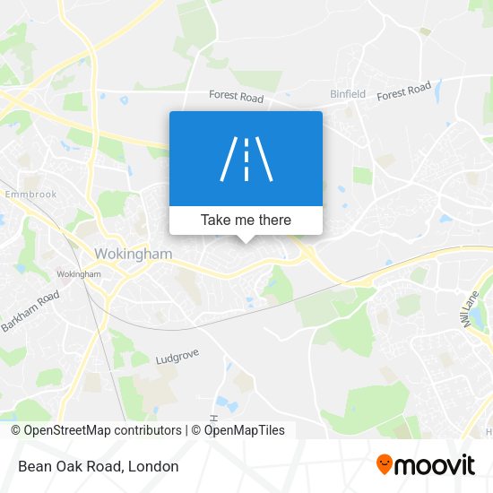 Bean Oak Road map