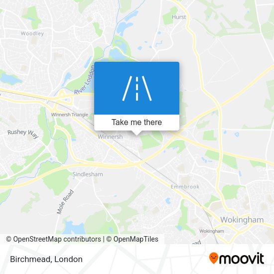 Birchmead map