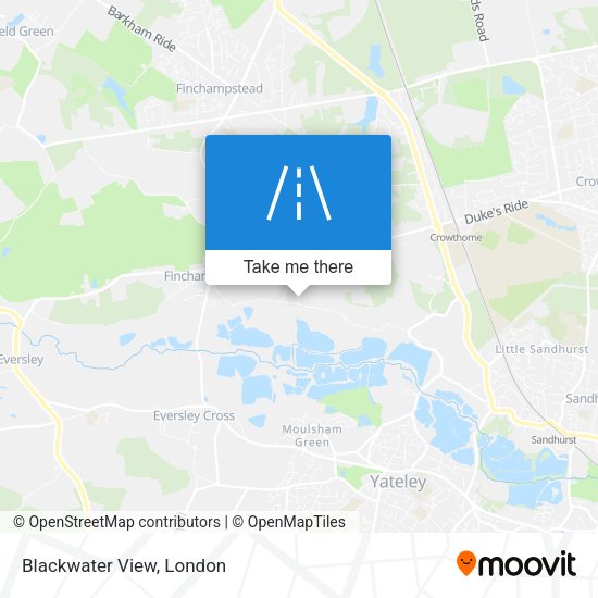 Blackwater View map