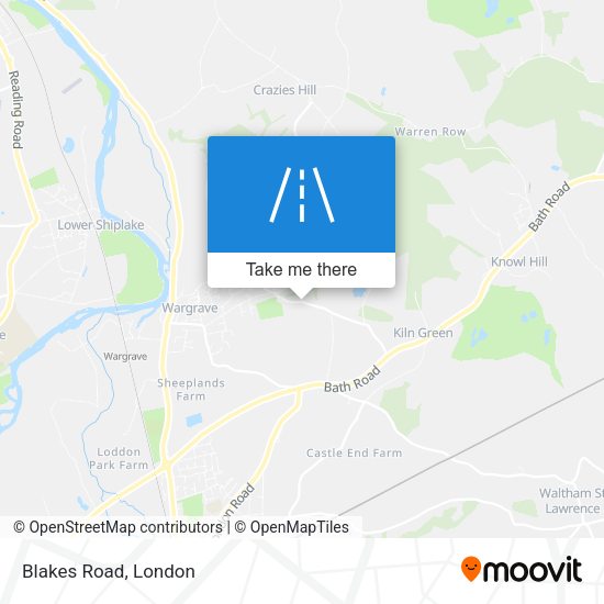 Blakes Road map