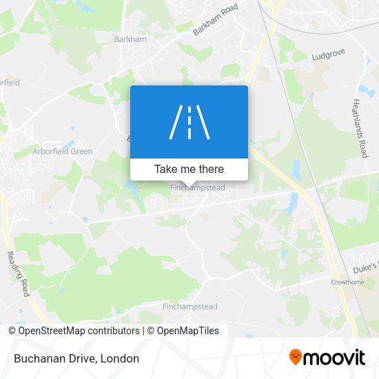 Buchanan Drive map