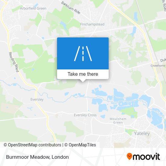 Burnmoor Meadow map