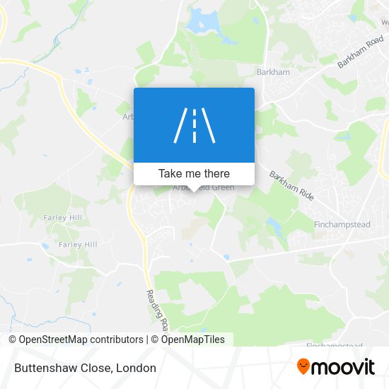 Buttenshaw Close map