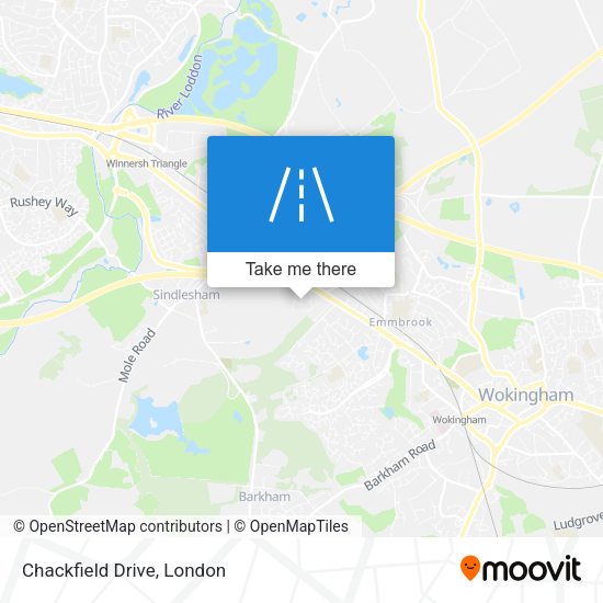 Chackfield Drive map
