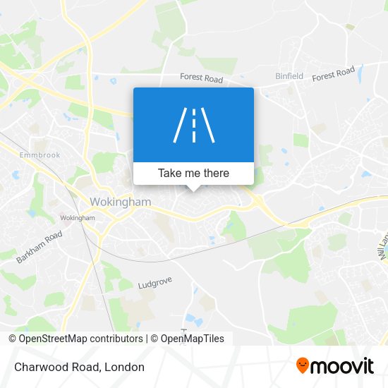 Charwood Road map
