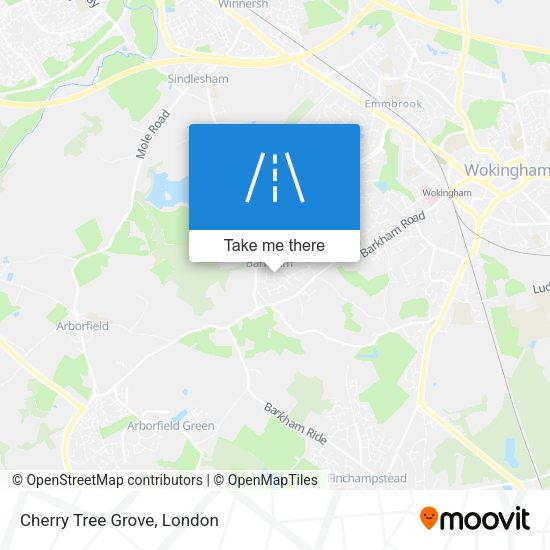 Cherry Tree Grove map