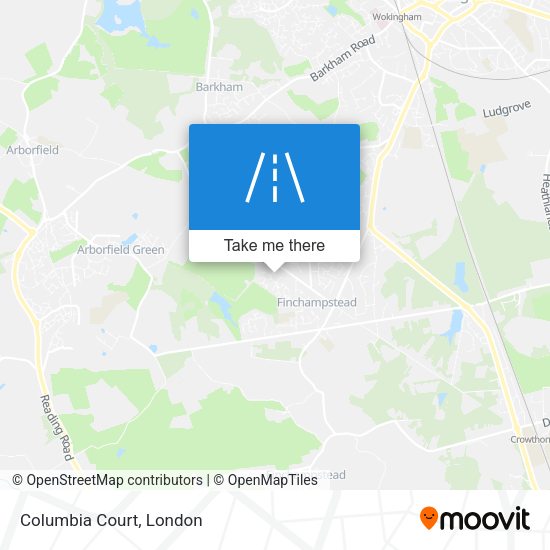 Columbia Court map